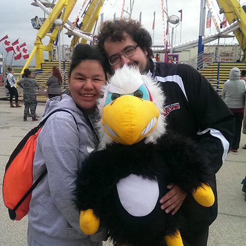 Donny With Stuffy At Ex